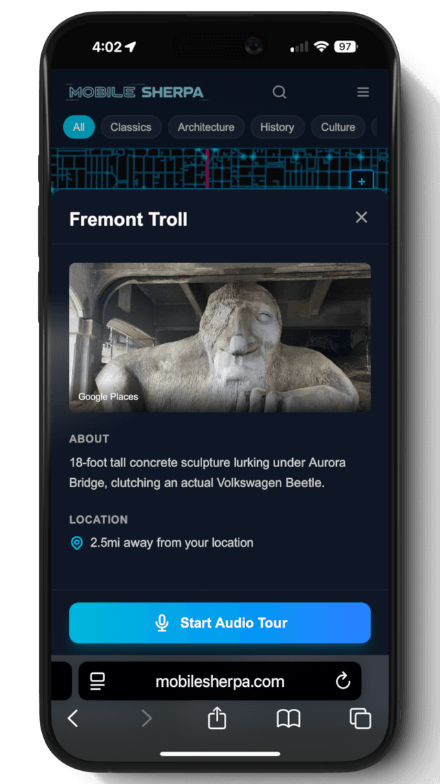 MobileSherpa app on iPhone
